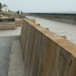 Aménagement littoral St Nazaire/Pornichet, en bois de Chêne par Bourgoin bois