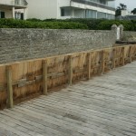 Aménagement littoral St Nazaire/Pornichet, en bois de Chêne par Bourgoin bois