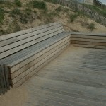 Aménagement littoral St Nazaire/Pornichet, en bois de Chêne par Bourgoin bois