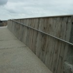 Aménagement littoral St Nazaire/Pornichet, en bois de Chêne par Bourgoin bois