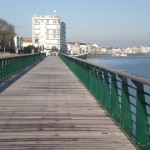 Passerelle Sable d'Olonne en Ipé par Bourgoin bois