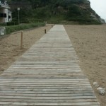 Aménagement littoral St Nazaire/Pornichet, en bois de Chêne par Bourgoin bois