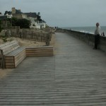 Aménagement littoral St Nazaire/Pornichet, en bois de Chêne par Bourgoin bois